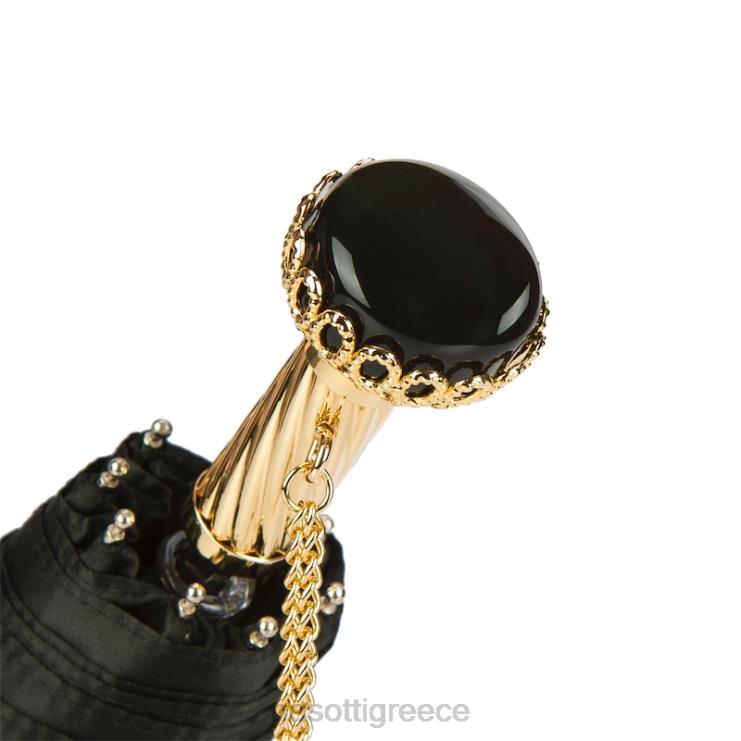 ομπρέλα | PASOTTI 257 21273-6 a29 - χρυσό λουλούδι όμορφη πτυσσόμενη ομπρέλα 2N6B8606 γυναίκες